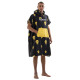Bee Unusual Melting Face Hooded Poncho Towel